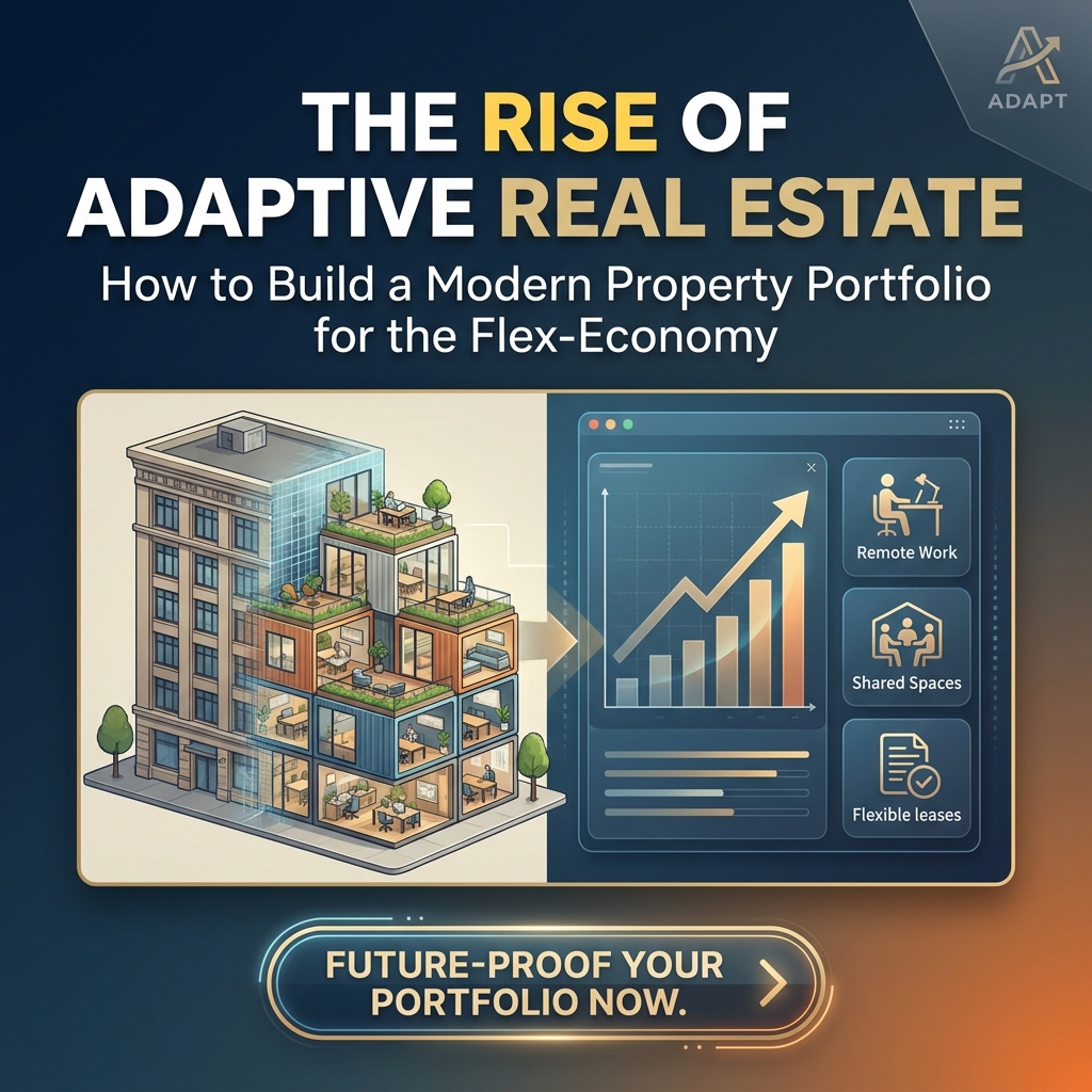 Cover image for The Rise of Adaptive Real Estate: How to Build a Modern Property Portfolio for the Flex-Economy