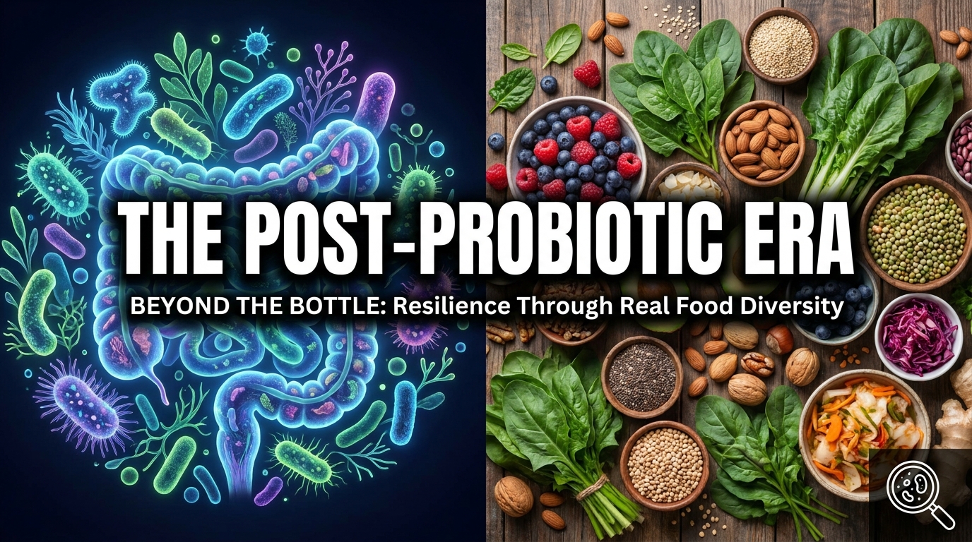 Cover image for The Post-Probiotic Era: Building Resilient Microbiomes Through Dietary Diversity
