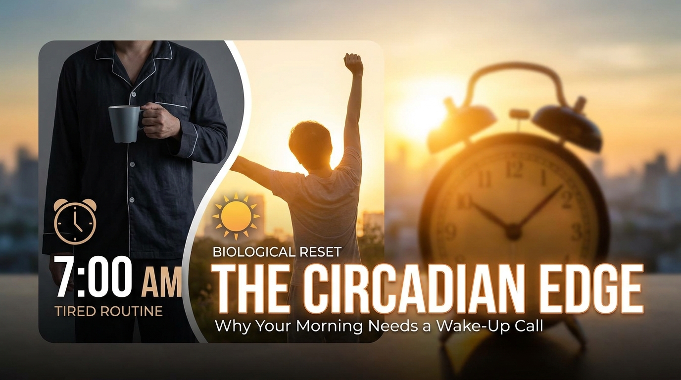 Cover image for The Circadian Edge: Why Your Morning Routine Needs a Biological Reset