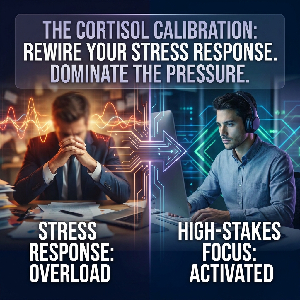Cover image for The Cortisol Calibration: Rewiring Your Stress Response for High-Stakes Focus