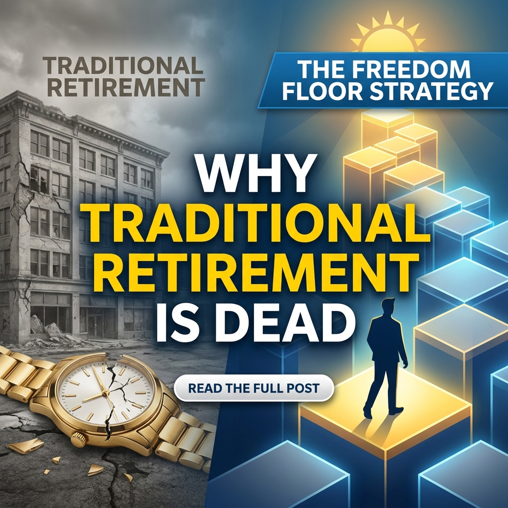 Cover image for The Freedom Floor Strategy: Why Traditional Retirement is Dead