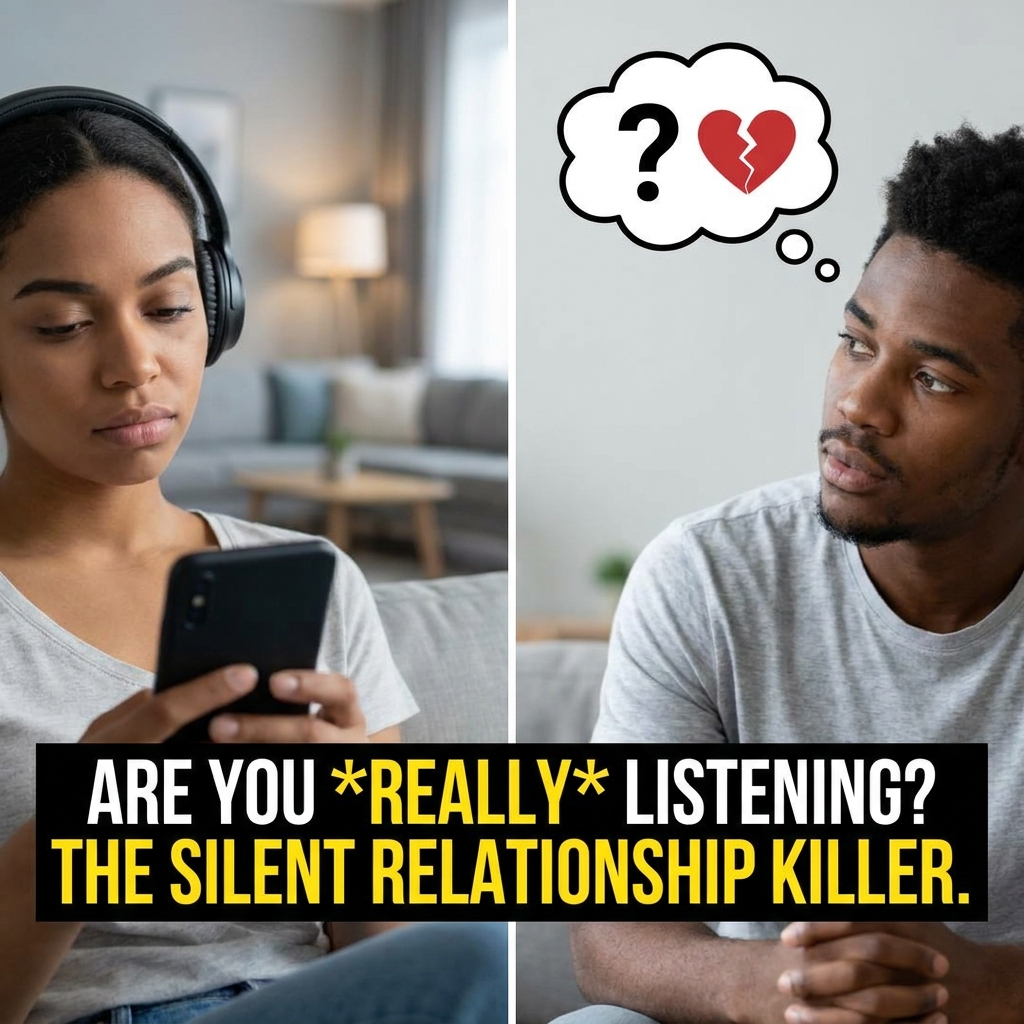 Cover image for The High-Resolution Listener: Why Passive Hearing Is Killing Modern Relationships