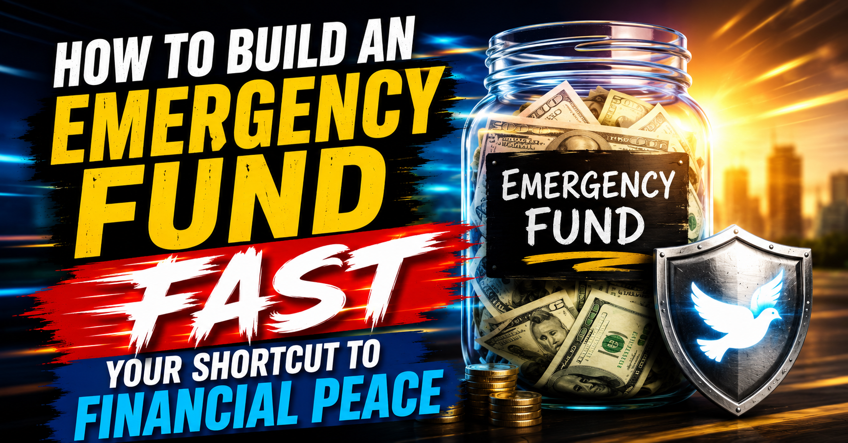 Cover image for How to Build an Emergency Fund Fast: Your Shortcut to Financial Peace