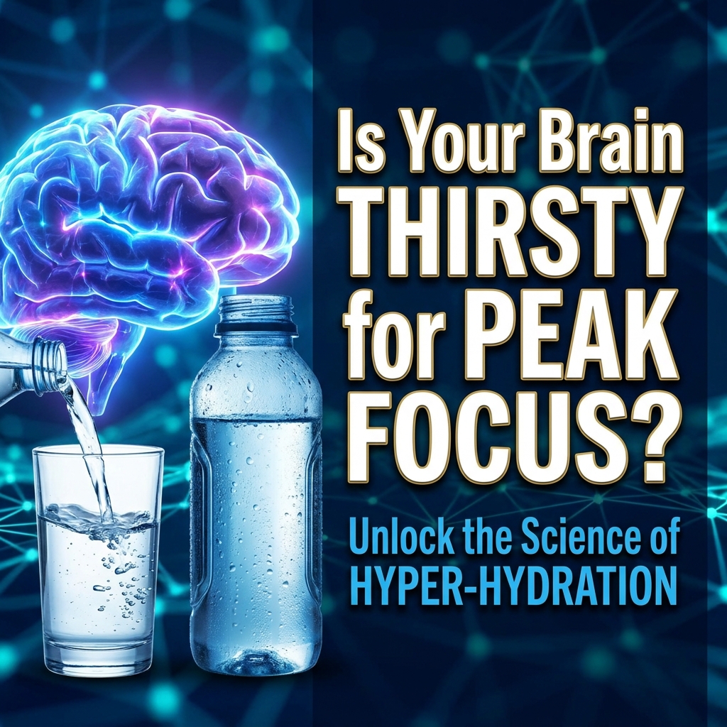 Cover image for Hyper-Hydration Secrets: How to Optimize Water Intake for Peak Cognitive Performance