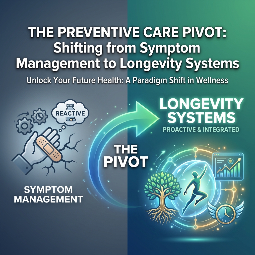 Cover image for The Preventive Care Pivot: Shifting from Symptom Management to Longevity Systems