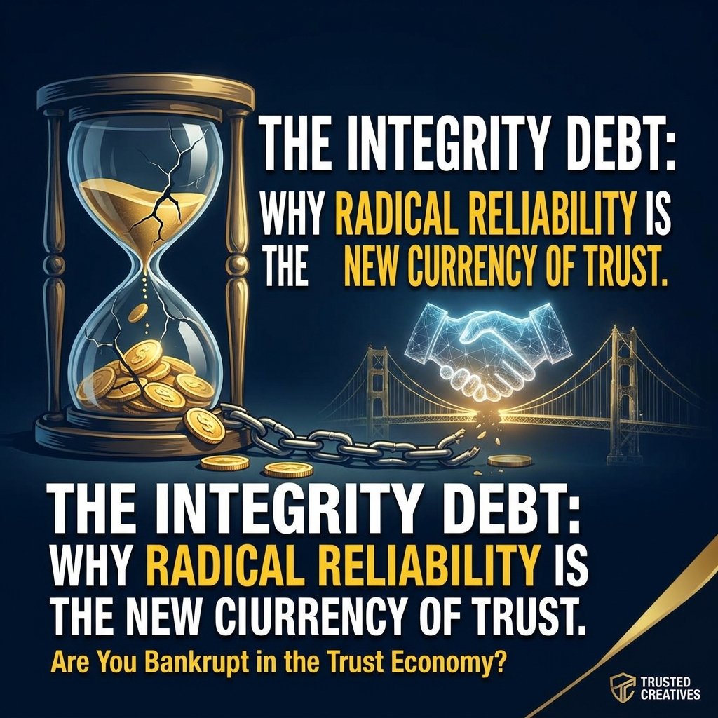 Cover image for The Integrity Debt: Why Radical Reliability is the New Currency of Trust