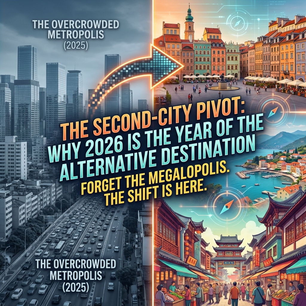 Cover image for The Second-City Pivot: Why 2026 is the Year of the Alternative Destination
