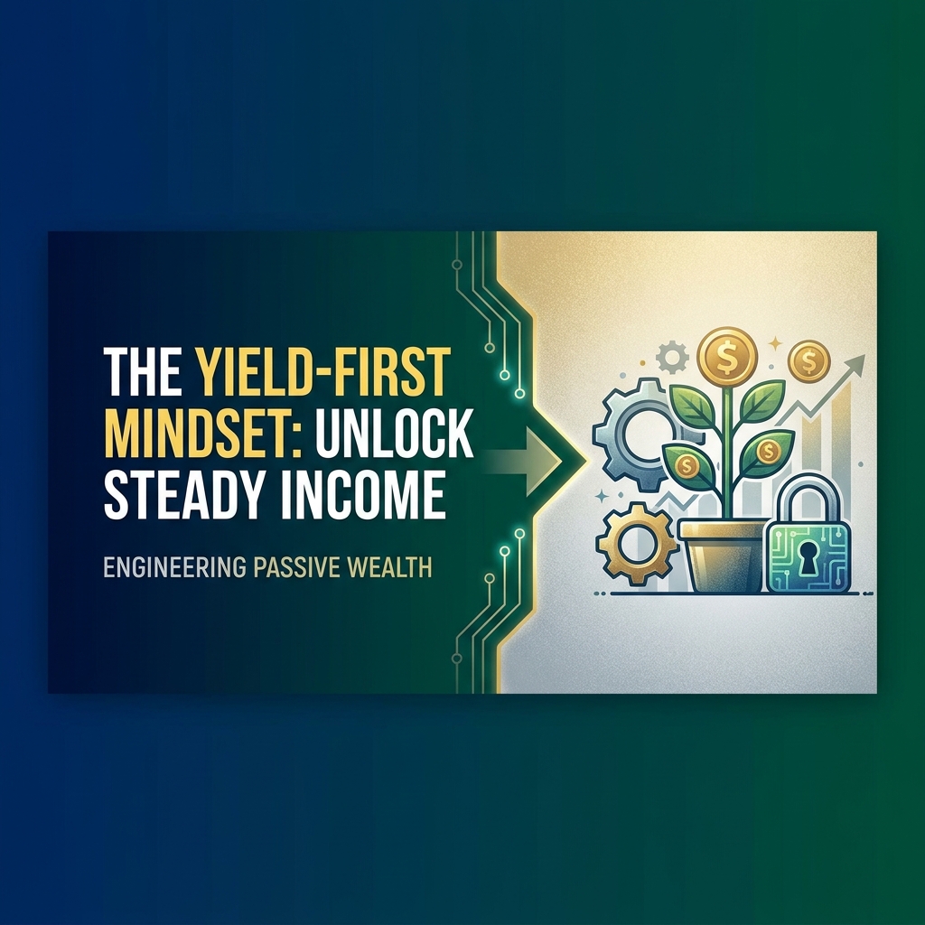 Cover image for The Yield-First Mindset: Engineering Passive Income in the Post-Growth Era
